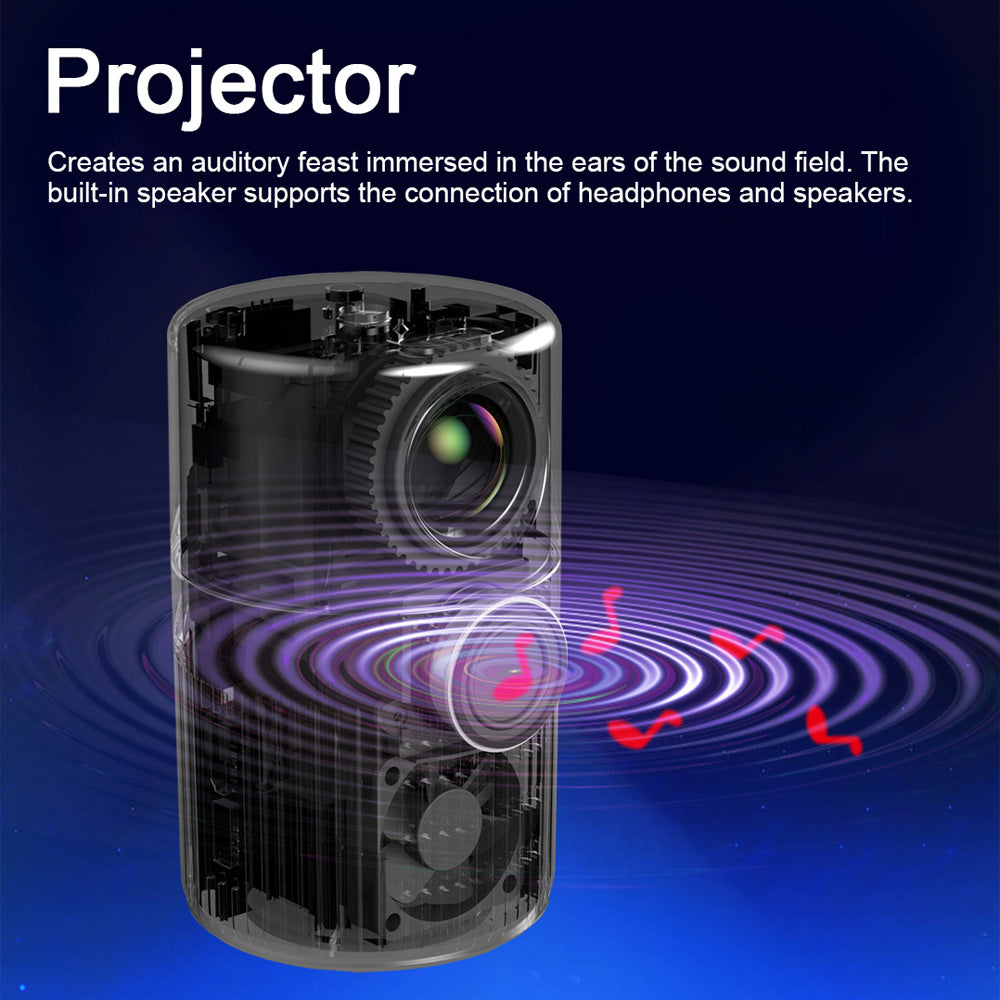 Household Mini Portable Mobile Phone Projector
